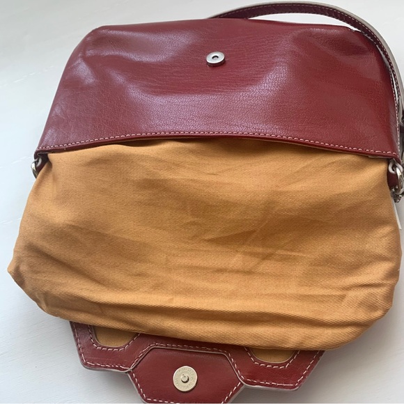 HOBO The Original Small Red Leather Purse/Bag - Picture 11 of 13